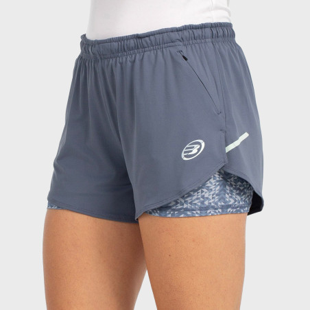tienda de padel Madrid, tienda de padel online, tienda de padel españa, tienda de padel en linea, SHORT BULLPADEL OZONO AZUL LAV