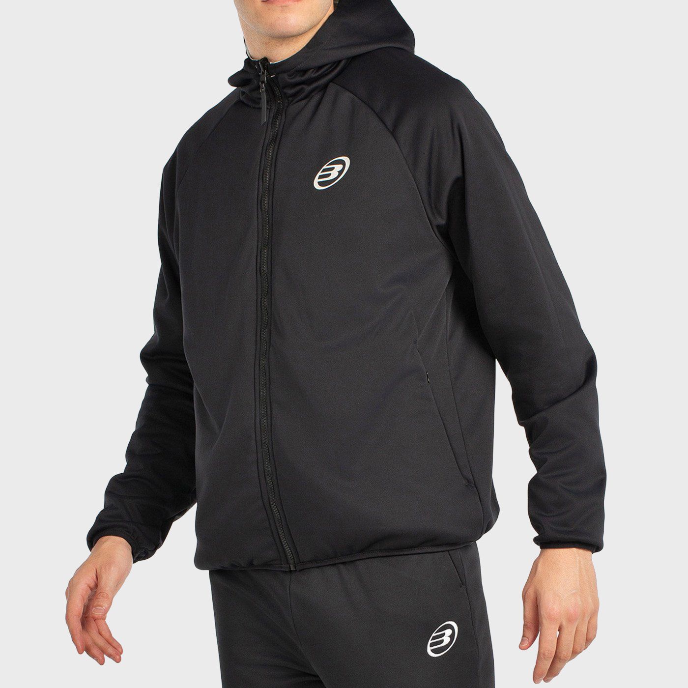 VESTE BULLPADEL BUCES NOIR/PIERRE