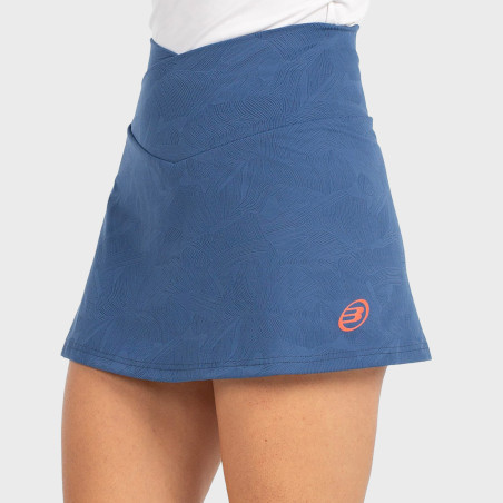 tienda de padel Madrid, tienda de padel online, tienda de padel españa, tienda de padel en linea, FALDA BULLPADEL CASTULA AZUL S
