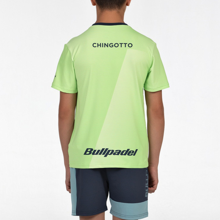 T-SHIRT BULLPADEL CHINGOTTO J 25I LEMON