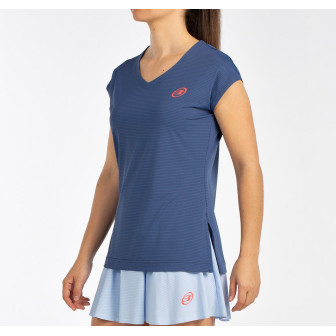 tienda de padel Madrid, tienda de padel online, tienda de padel españa, tienda de padel en linea, CAMISETA BULLPADEL COVELO AZUL