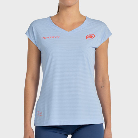 T-SHIRT BULLPADEL DELFI 25I BLEU CIEL