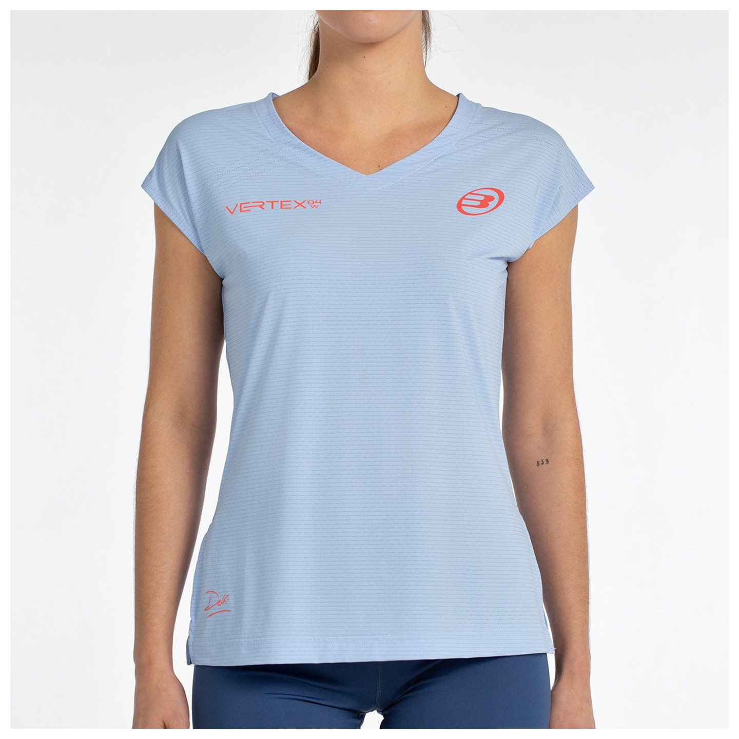 T-SHIRT BULLPADEL DELFI 25I BLEU CIEL
