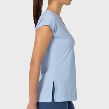 T-SHIRT BULLPADEL DELFI 25I BLEU CIEL