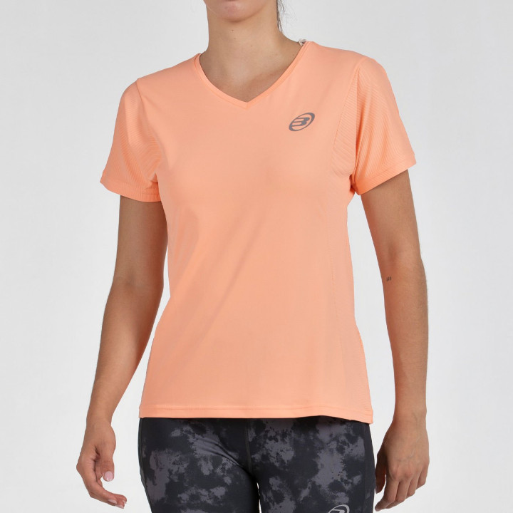 T-SHIRT BULLPADEL ECHES ABRICOT