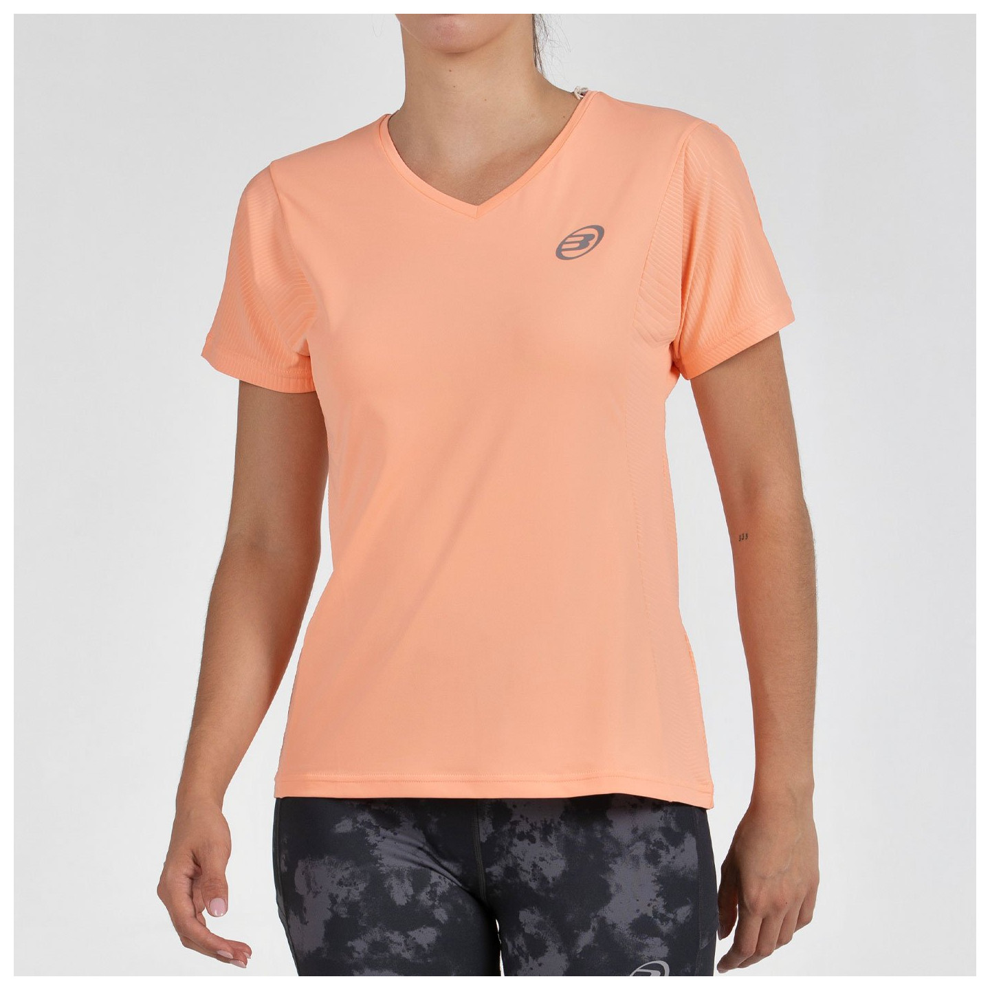 T-SHIRT BULLPADEL ECHES ALBICOCCA