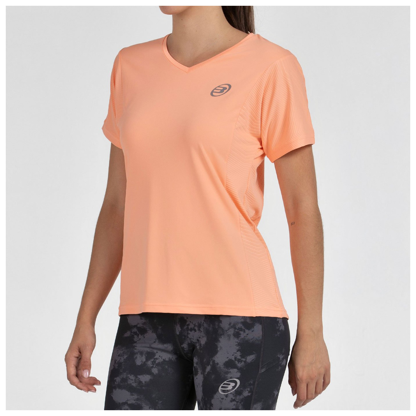 T-SHIRT BULLPADEL ECHES ABRICOT