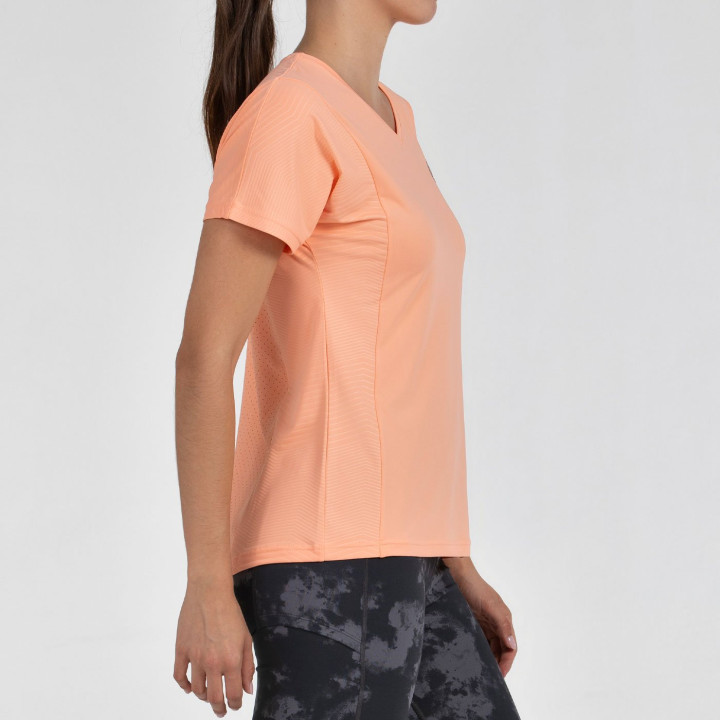 T-SHIRT BULLPADEL ECHES ABRICOT