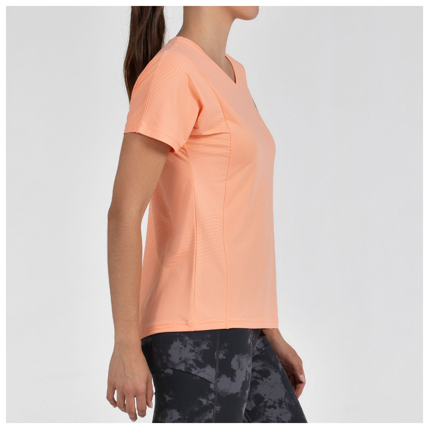 T-SHIRT BULLPADEL ECHES APRICOT