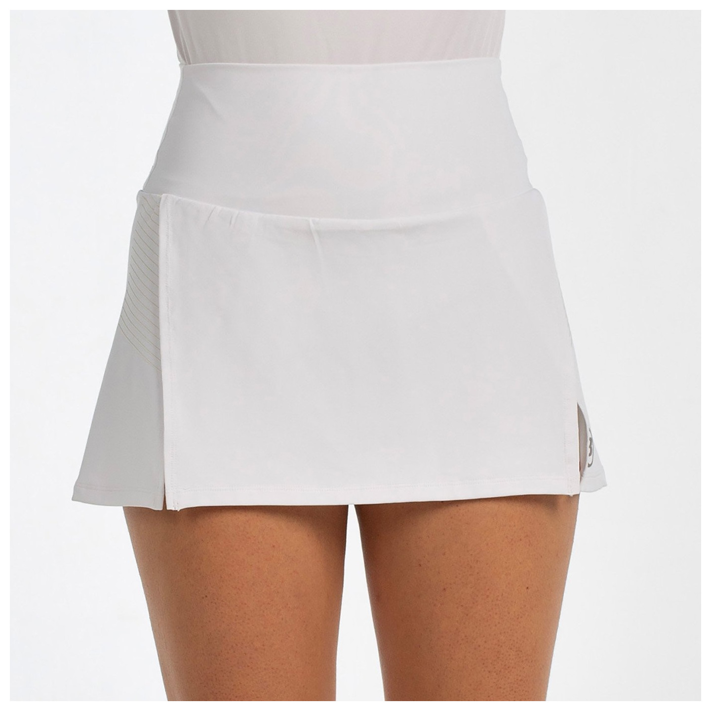 JUPE BULLPADEL ESQUI BLANC