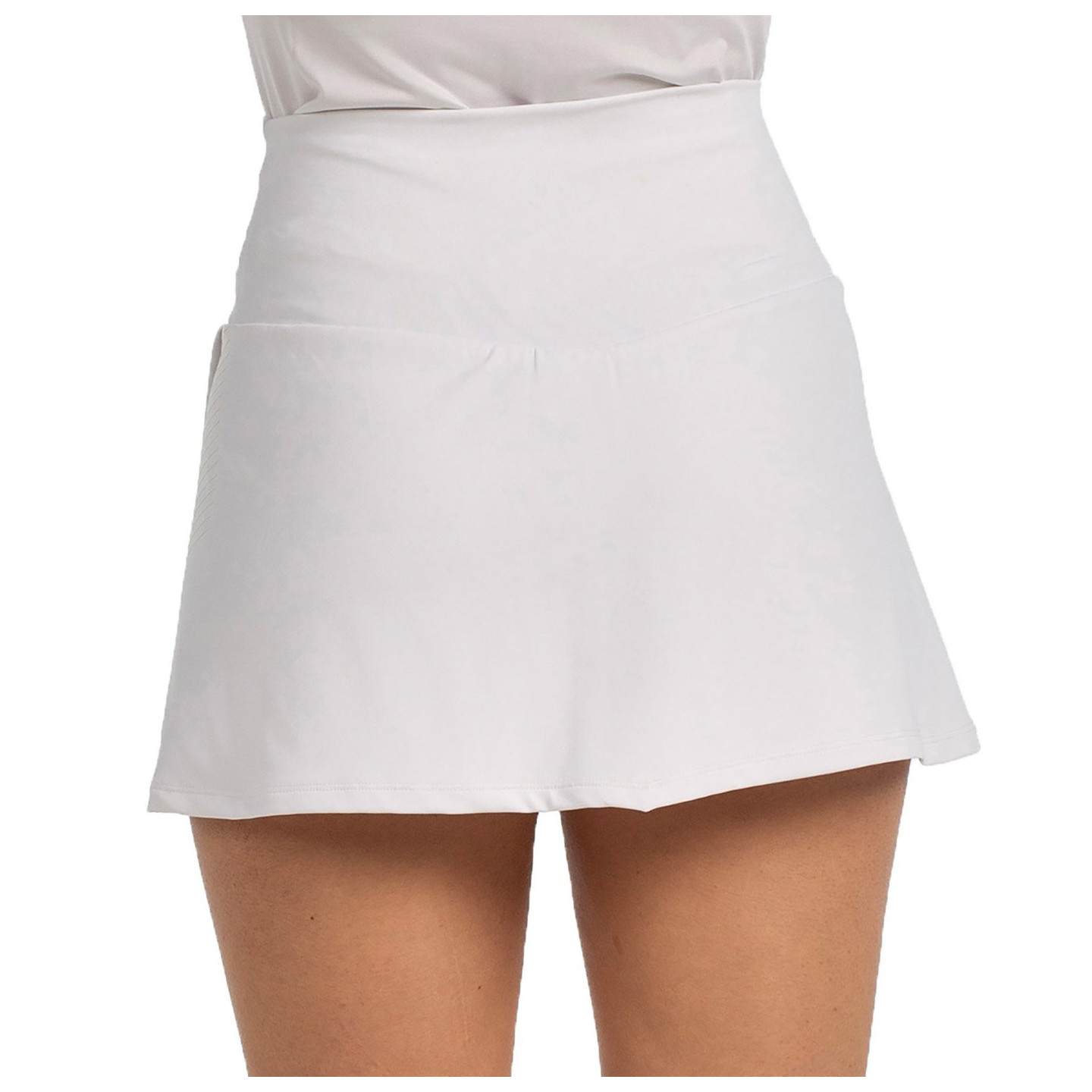 JUPE BULLPADEL ESQUI BLANC