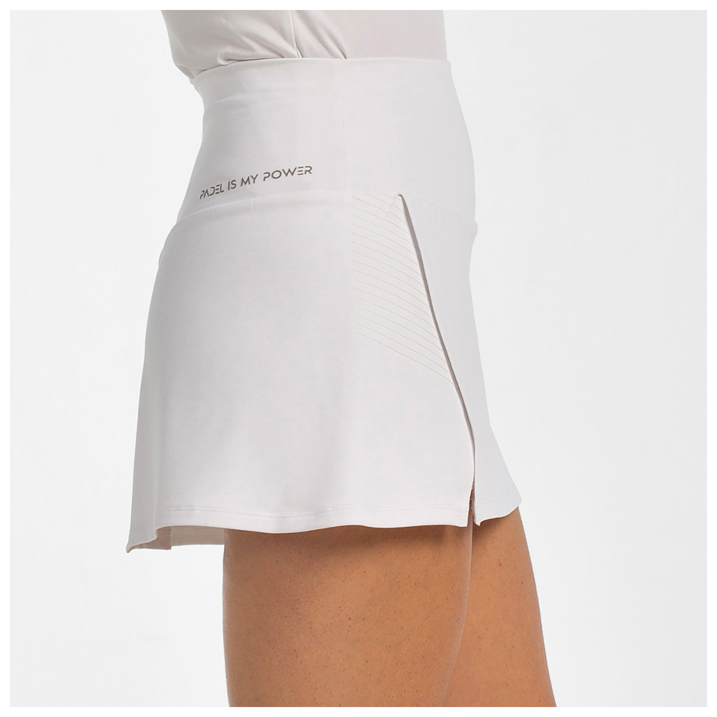 JUPE BULLPADEL ESQUI BLANC