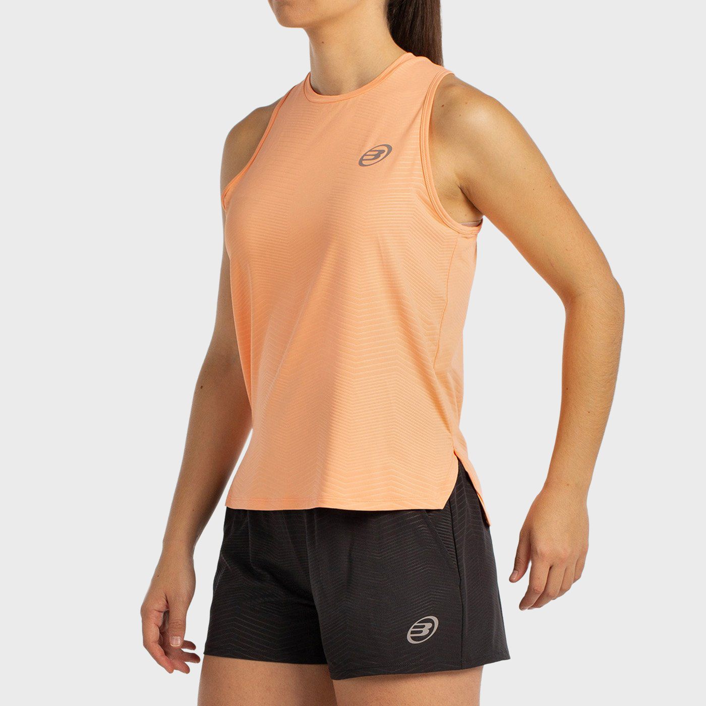 T-SHIRT BULLPADEL ETILO ALBICOCCHE