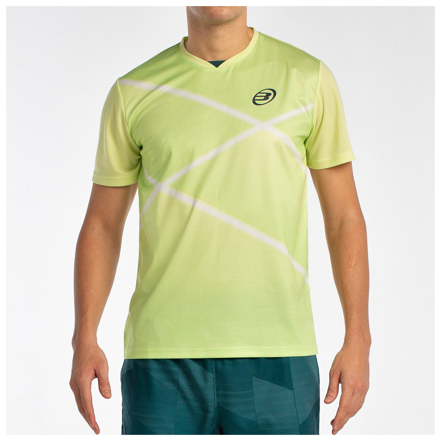 tienda de padel Madrid, tienda de padel online, tienda de padel españa, tienda de padel en linea, CAMISETA BULLPADEL LADRA LIMON