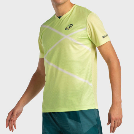 T-SHIRT BULLPADEL LADRA CITRON