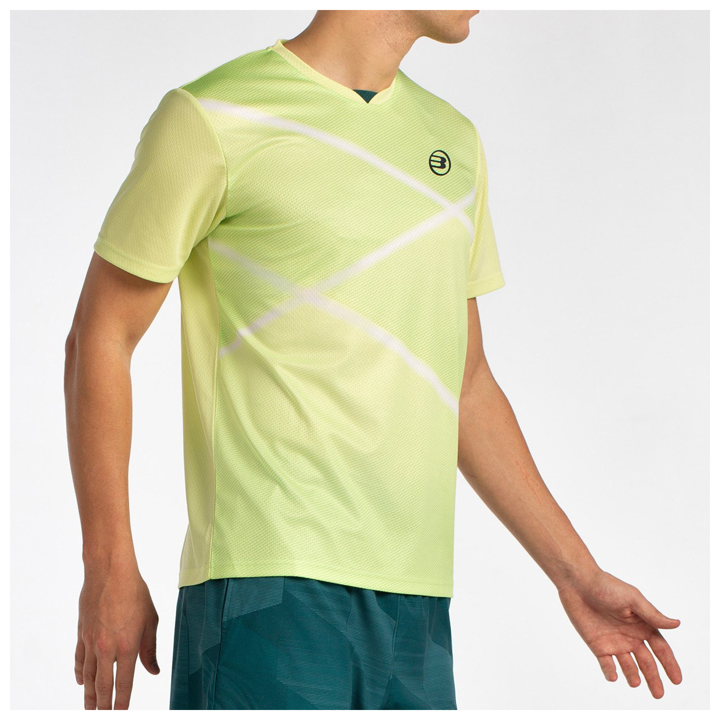 tienda de padel Madrid, tienda de padel online, tienda de padel españa, tienda de padel en linea, CAMISETA BULLPADEL LADRA LIMON