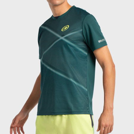 MAGLIETTA BULLPADEL LADRA VERDE SCURO