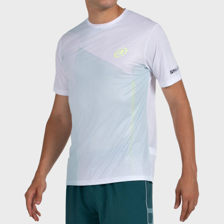 T-SHIRT BULLPADEL LAGAR BLANC