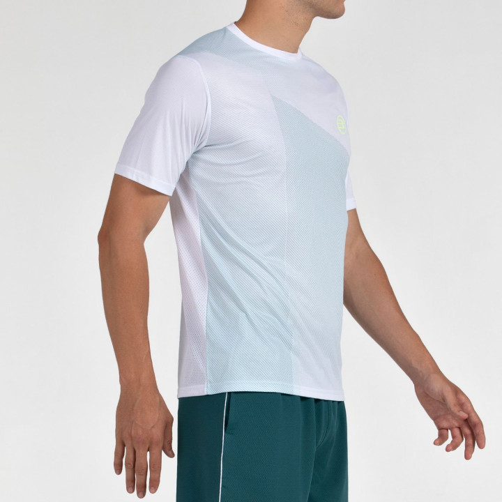 T-SHIRT BULLPADEL LAGAR BLANC