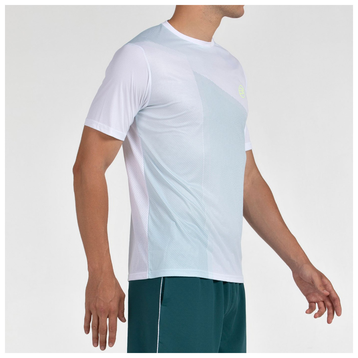 tienda de padel Madrid, tienda de padel online, tienda de padel españa, tienda de padel en linea, CAMISETA BULLPADEL LAGAR BLANC
