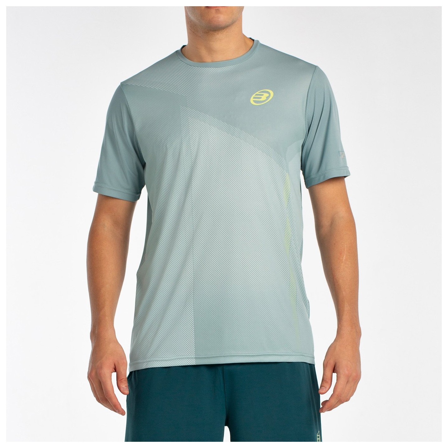 tienda de padel Madrid, tienda de padel online, tienda de padel españa, tienda de padel en linea, CAMISETA BULLPADEL LAGAR VERDE