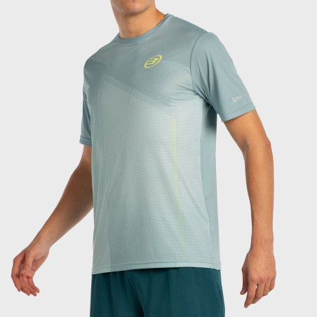 T-SHIRT BULLPADEL LAGAR BLEU VERT