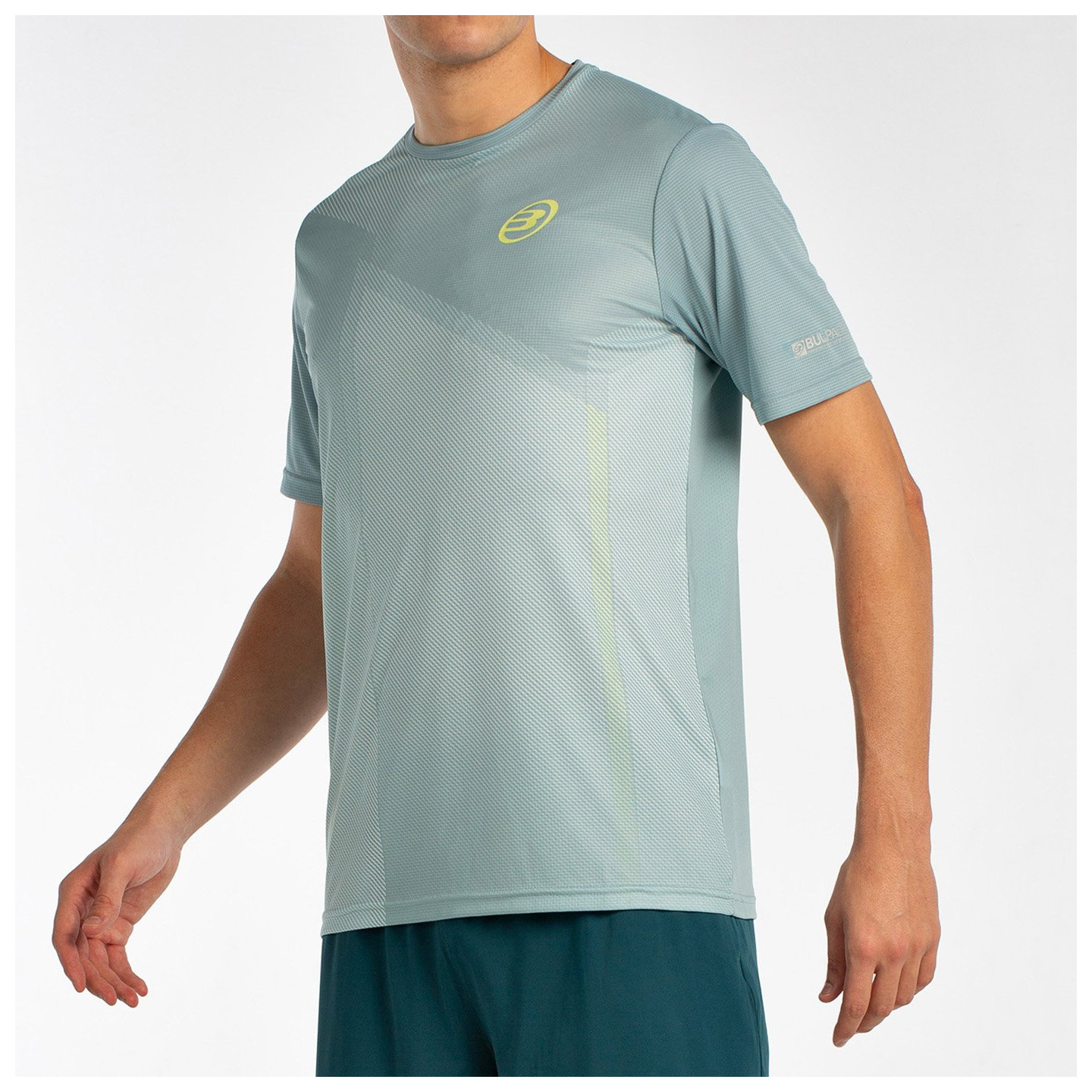 tienda de padel Madrid, tienda de padel online, tienda de padel españa, tienda de padel en linea, CAMISETA BULLPADEL LAGAR VERDE