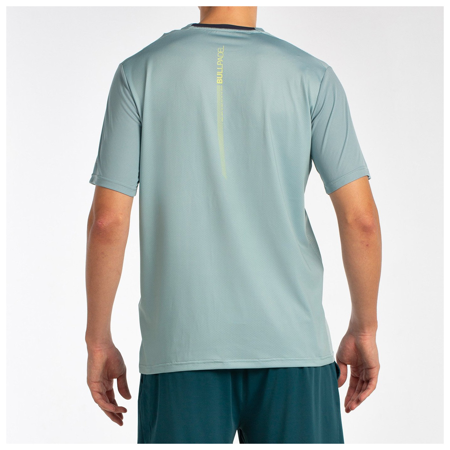 tienda de padel Madrid, tienda de padel online, tienda de padel españa, tienda de padel en linea, CAMISETA BULLPADEL LAGAR VERDE