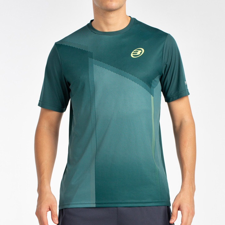 tienda de padel Madrid, tienda de padel online, tienda de padel españa, tienda de padel en linea, CAMISETA BULLPADEL LAGAR VERDE