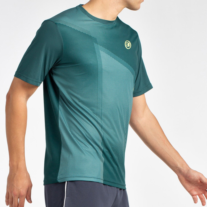 tienda de padel Madrid, tienda de padel online, tienda de padel españa, tienda de padel en linea, CAMISETA BULLPADEL LAGAR VERDE