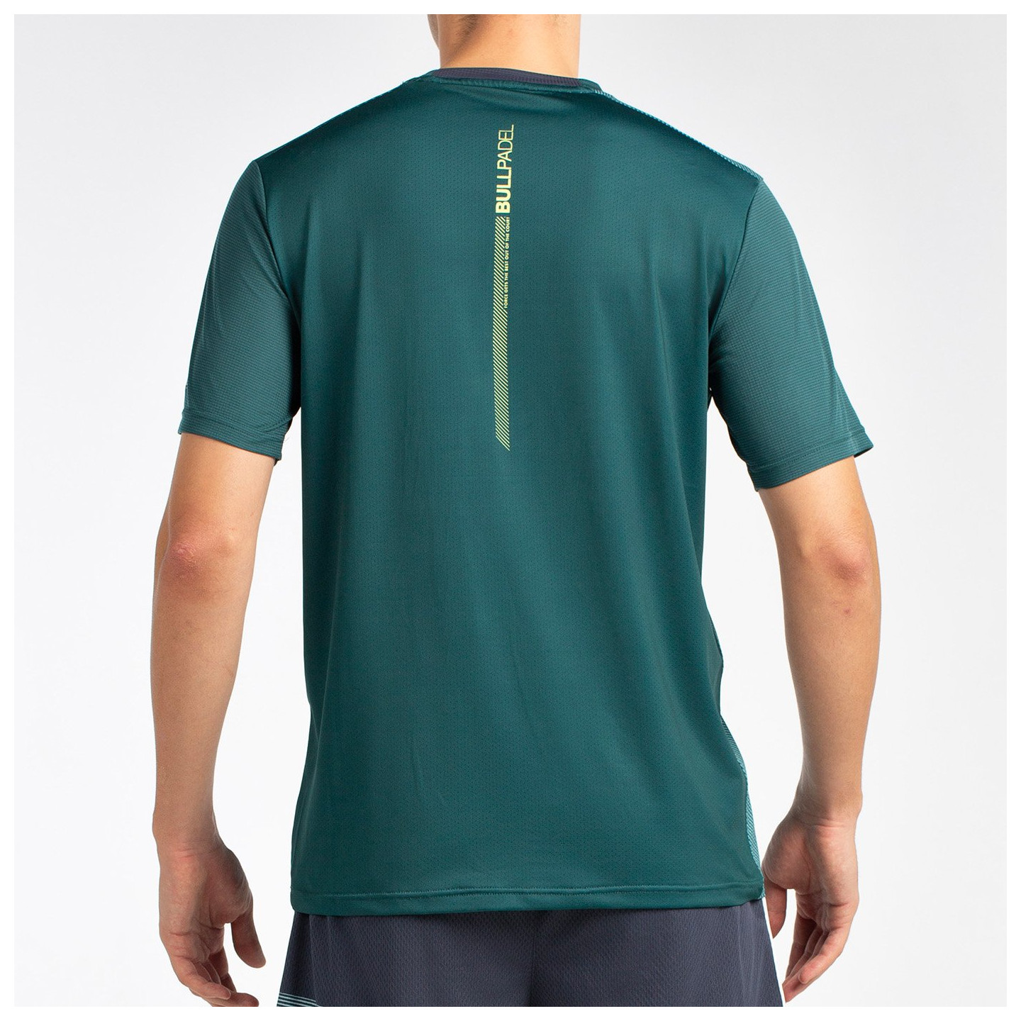 T-SHIRT BULLPADEL LAGAR VERT FONCÉ