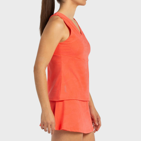 T-SHIRT BULLPADEL CORTEGA GÉRANIUM