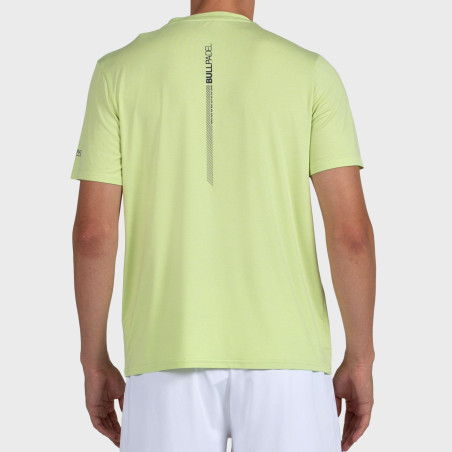 tienda de padel Madrid, tienda de padel online, tienda de padel españa, tienda de padel en linea, CAMISETA BULLPADEL LANDE LIMON
