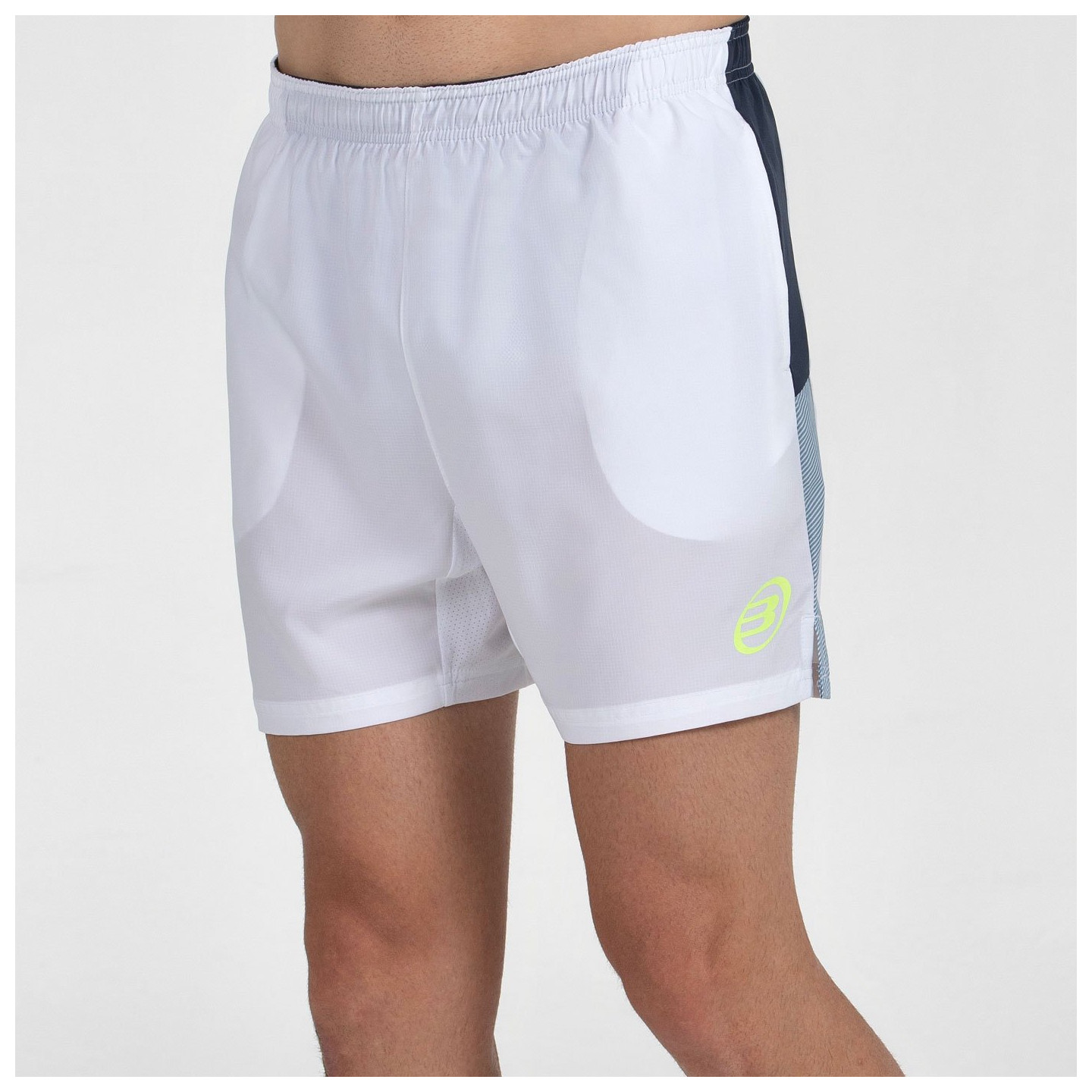 tienda de padel Madrid, tienda de padel online, tienda de padel españa, tienda de padel en linea, SHORT BULLPADEL LEGAR BLANCO