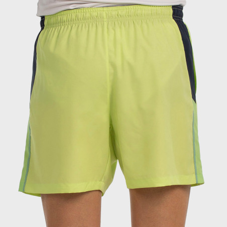 tienda de padel Madrid, tienda de padel online, tienda de padel españa, tienda de padel en linea, SHORT BULLPADEL LEGAR LIMON