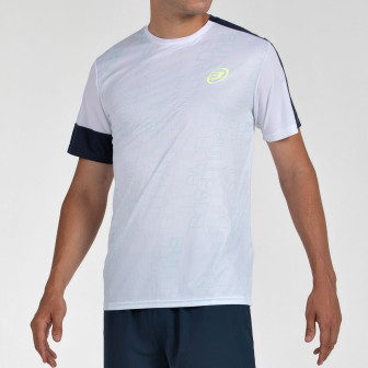 T-SHIRT BULLPADEL LEIDO BLANC