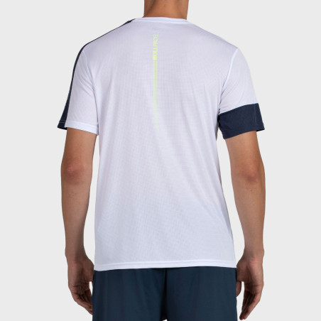 tienda de padel Madrid, tienda de padel online, tienda de padel españa, tienda de padel en linea, CAMISETA BULLPADEL LEIDO BLANC