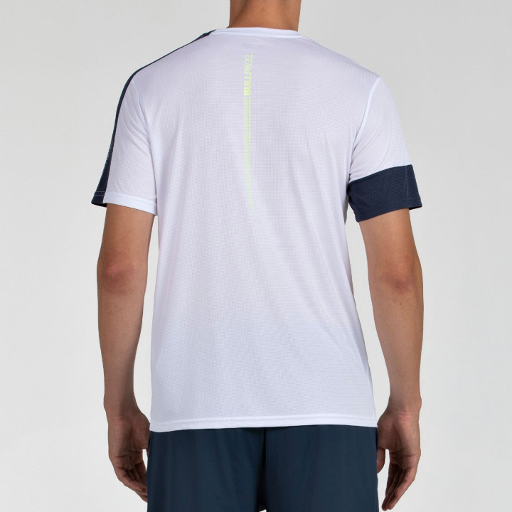 tienda de padel Madrid, tienda de padel online, tienda de padel españa, tienda de padel en linea, CAMISETA BULLPADEL LEIDO BLANC