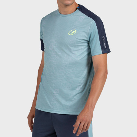 BULLPADEL LEIDO BLUE GREEN T-SHIRT