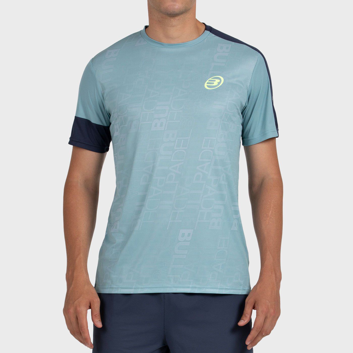 BULLPADEL LEIDO BLUE GREEN T-SHIRT