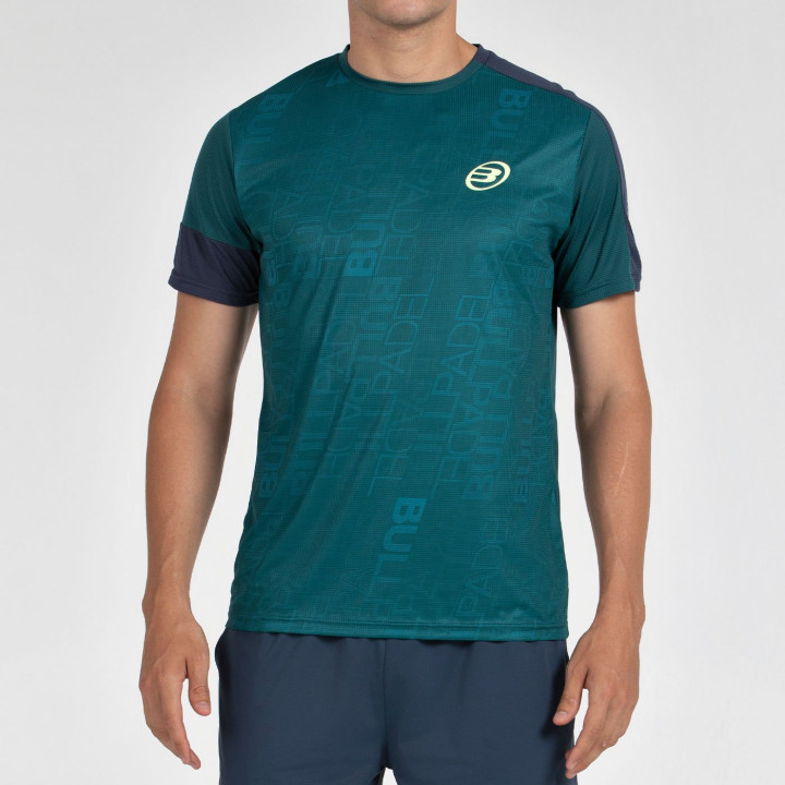 BULLPADEL LEIDO DARK GREEN T-SHIRT