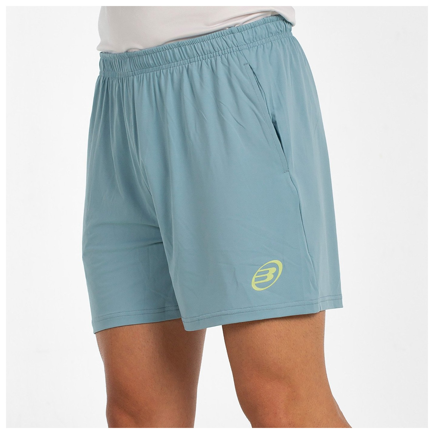 tienda de padel Madrid, tienda de padel online, tienda de padel españa, tienda de padel en linea, SHORT BULLPADEL LIJAR VERDE AZ