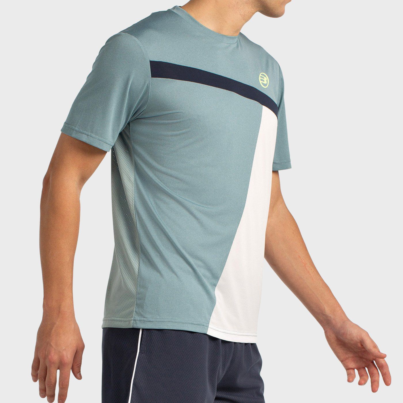 BULLPADEL T-SHIRT LLEGA BLUE GREEN VIGORE