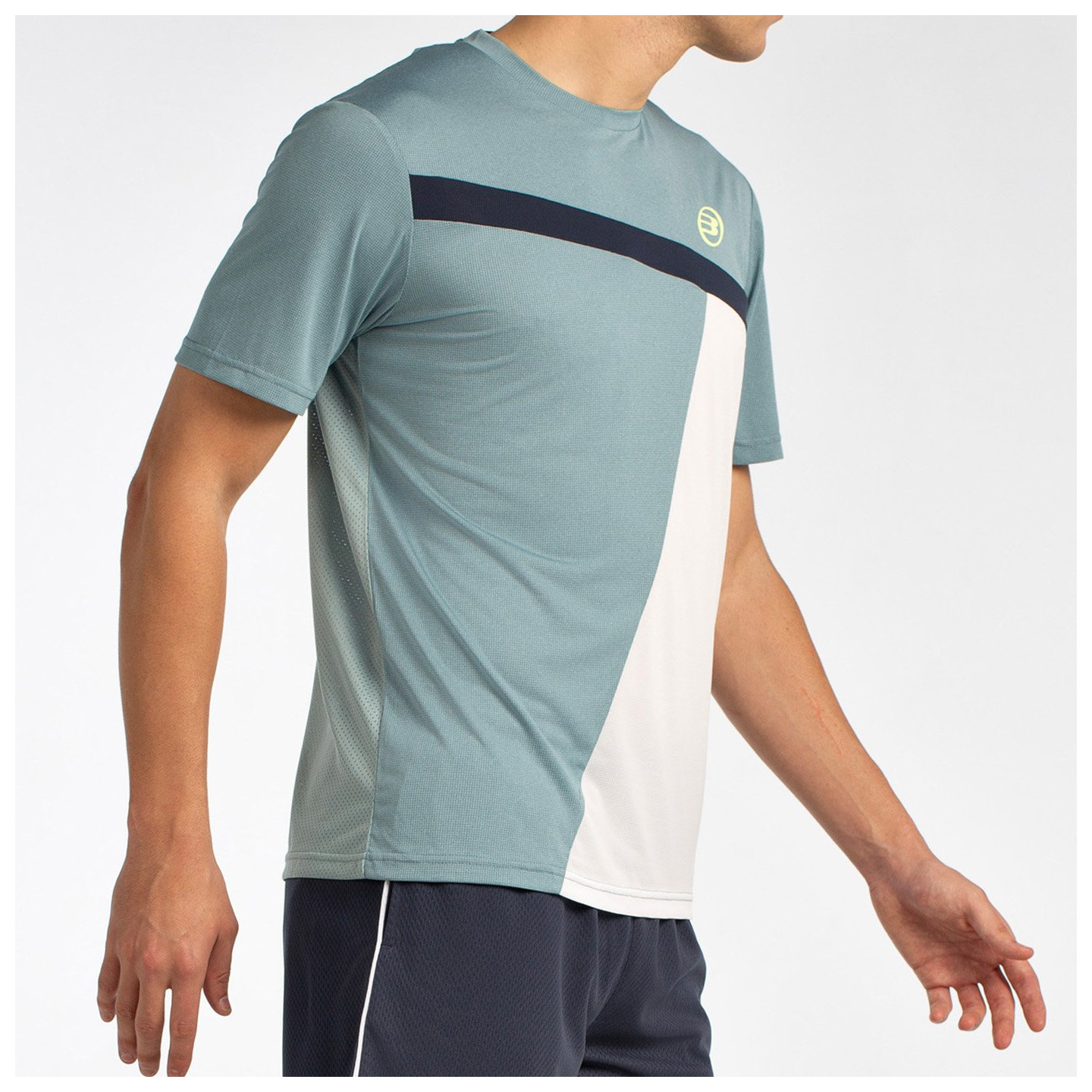 tienda de padel Madrid, tienda de padel online, tienda de padel españa, tienda de padel en linea, CAMISETA BULLPADEL LLEGA VERDE