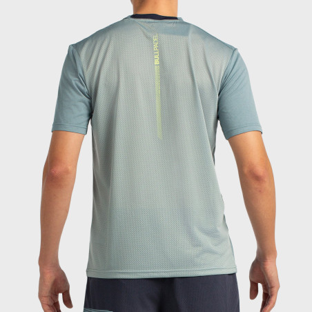 T-SHIRT BULLPADEL LLEGA BLEU VERT VIGORE