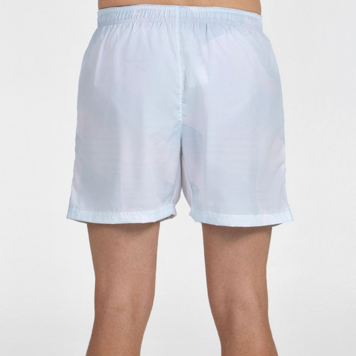 tienda de padel Madrid, tienda de padel online, tienda de padel españa, tienda de padel en linea, SHORT BULLPADEL LLENO BLANCO