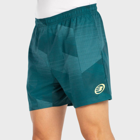 BULLPADEL LLENO DARK GREEN SHORTS