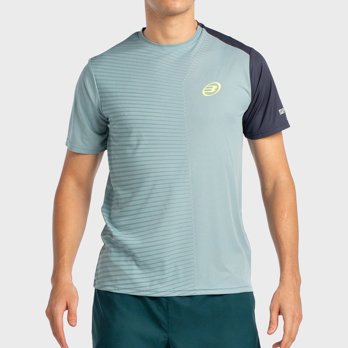 BULLPADEL LLICO BLUE-GREEN T-SHIRT