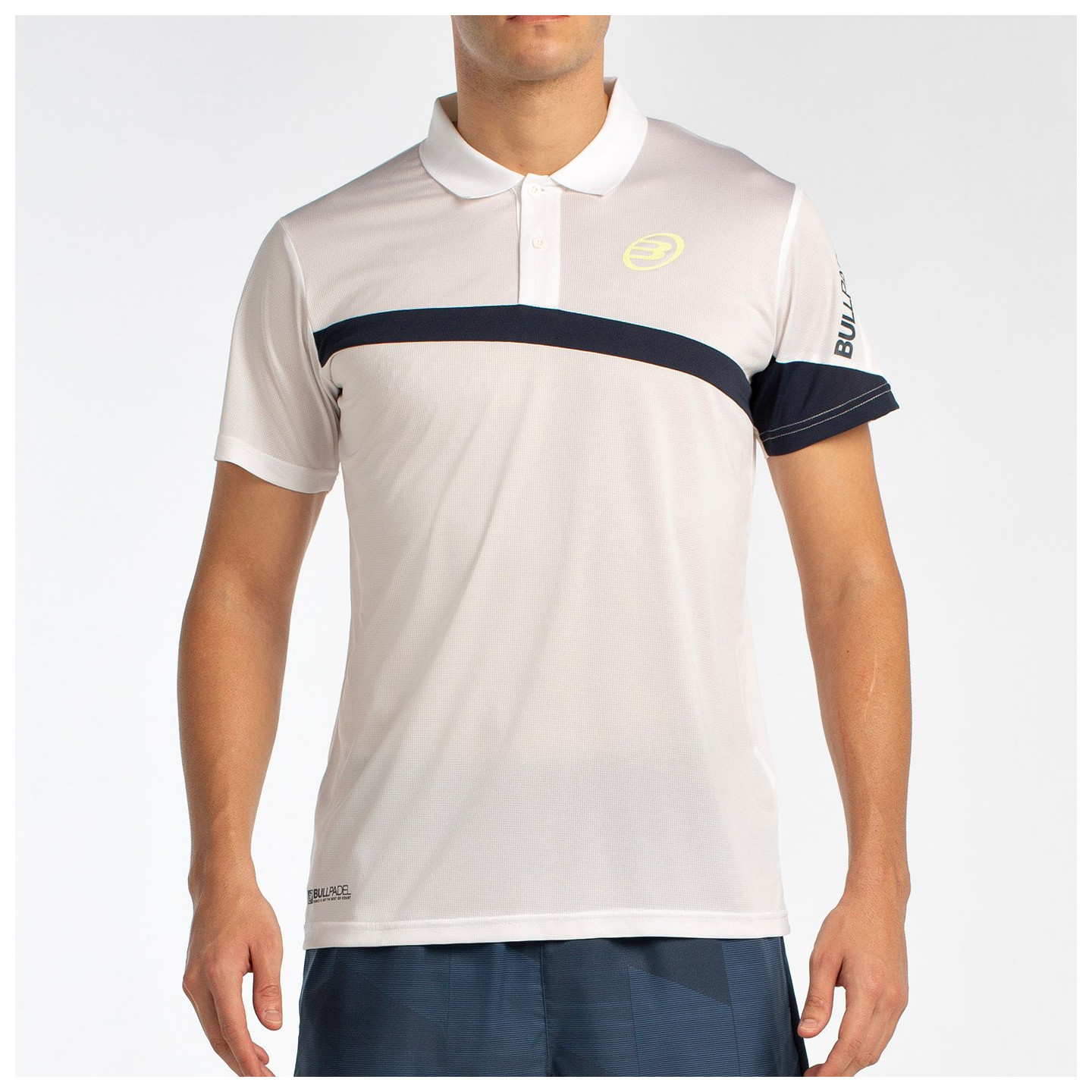 POLO BULLPADEL LUCIR BLANC