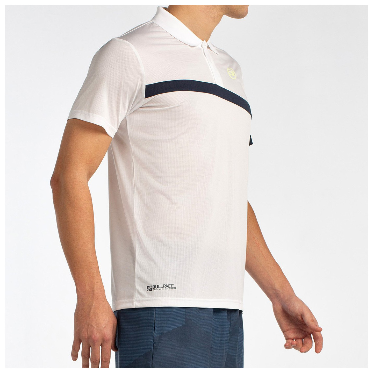 POLO BULLPADEL LUCIR BLANC
